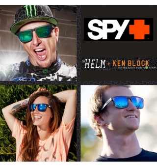 Explosivos bicicleta Transición Lentes Spy Helm Block 2013 Made In Usa