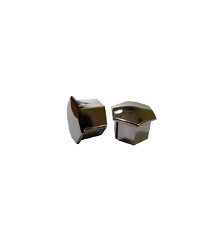 Set de fundas de acero cromadas