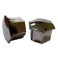 Set de fundas de acero cromadas