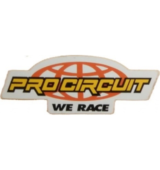 Calcomanía Pro Circuit Race