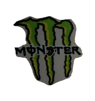 Calcomanía Monster Energy Chica