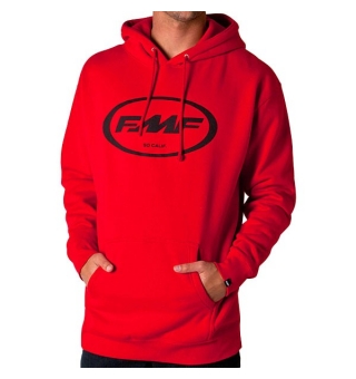 Buzo Canguro FMF Hoodie Centered Rojo