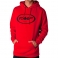 Hoodie Canguro FMF Centered Rojo