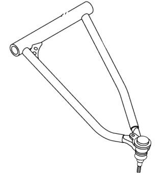 Parrilla Suspensión Superior Izquierda YFZ 450 R+ Rotula