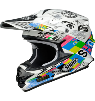 Hacia atrás constante Melodrama Casco SHOEI VFX-W Krack