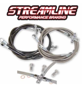 Streamline De 3 Linea De Freno Delantera para Yfz 450r