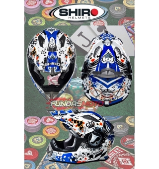 CASCO SHIRO CROSS  MX-900 UYUNI