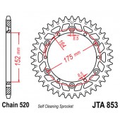 CORONA ALUMINIO JT SPROCKET JTA853.40 AMERICANA 40 DIENTES  PARA VARIOS MODELOS