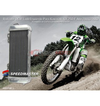 Radiador Oem Lado Izquierdo o Derecho Kawasaki Kx 250 F 