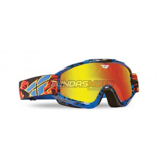 Antiparras Fly Racing  Zone Pro Black o Blue