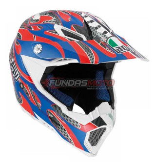 Casco AX-8 EVO Flame para Motocross - AGV