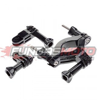 Montaje Baston Tubos Rolla Bar Mount 6,35cm. Para Gopro 1, 2 y 3