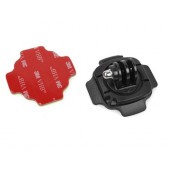 Montaje Curvo Adhesivo 3m Casco Giro 360 Grados Gopro 1, 2, 3 y 3+