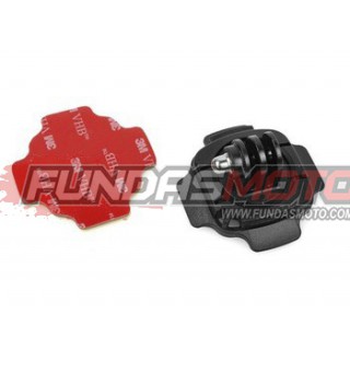 Montaje Curvo Adhesivo 3m Casco Giro 360 Grados Gopro 1, 2, 3 y 3+