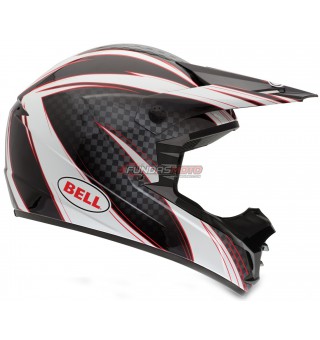 Casco Bell Sx-1 Reactor Black Motocross Atv Quad Cuatriciclo