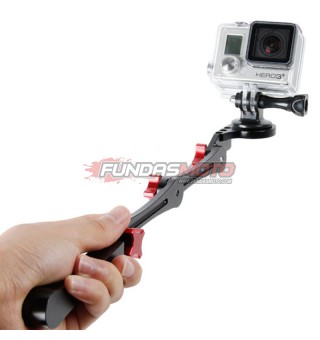 Baston Monopole Aluminio Plegable Selfie Camaras Gopro Sj