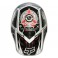 Casco Fox V2 Overseer Cross Negro Para Motocross Atv Enduro