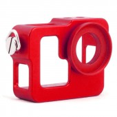 Carcasa de aluminio CNC para camara Gopro HD Hero 1, 2 y 3. unico color disponible rojo!!!